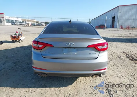 2017 Hyundai Sonata Limited from USA, damaged, VIN 5NPE34AF2HH443837